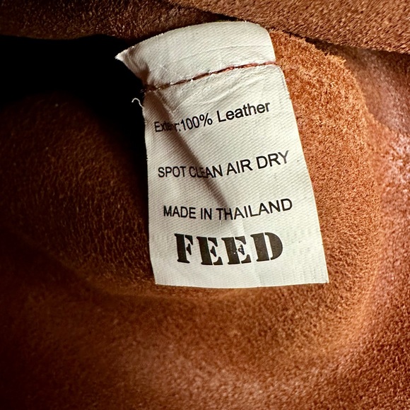 FEED 100% leather tote - Picture 6 of 7